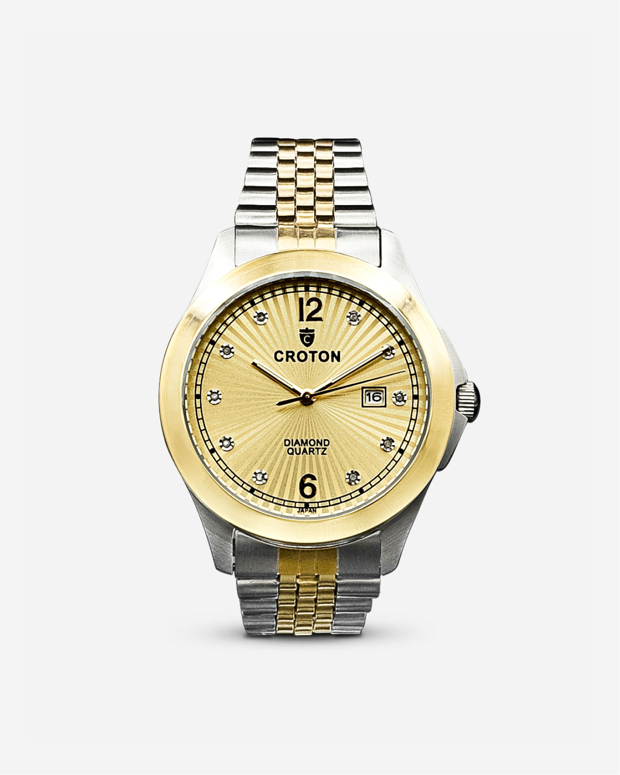 Yellow gold best sale croton watch