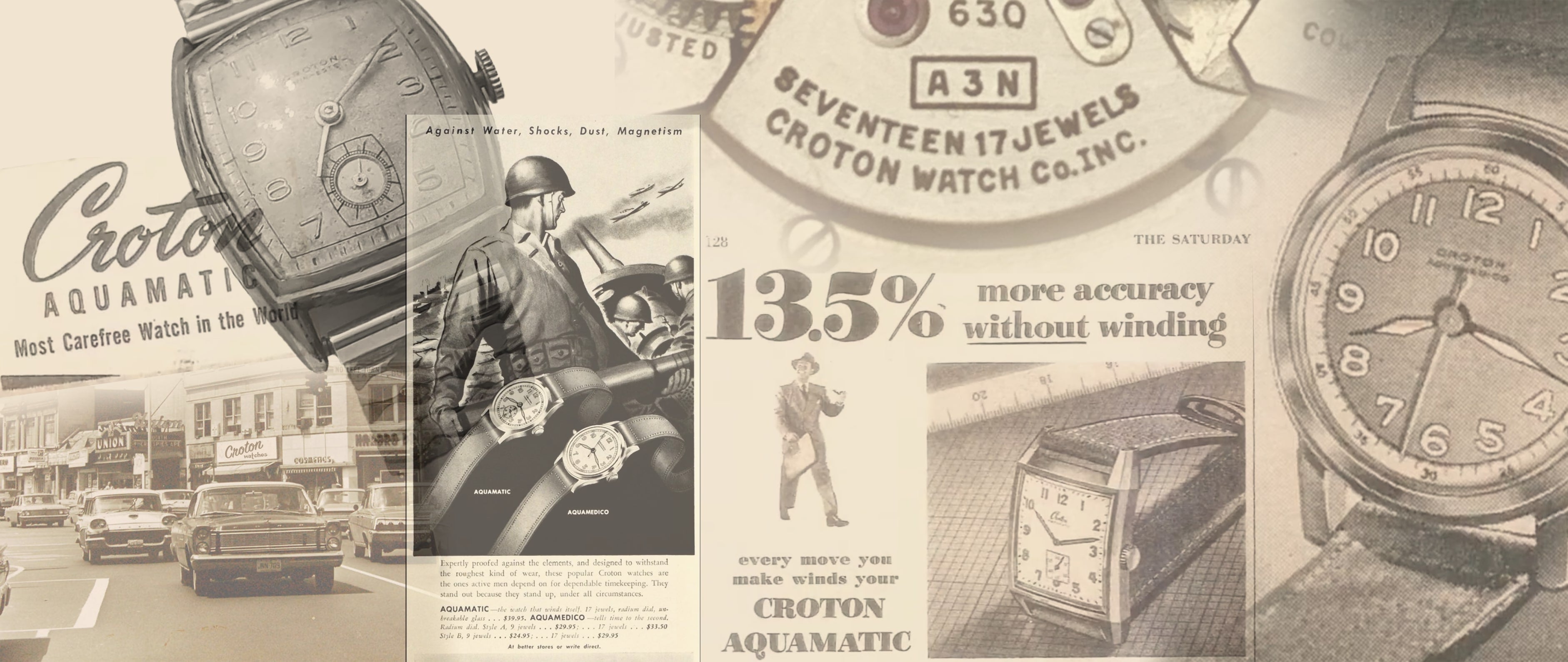 Vintage on sale croton watches