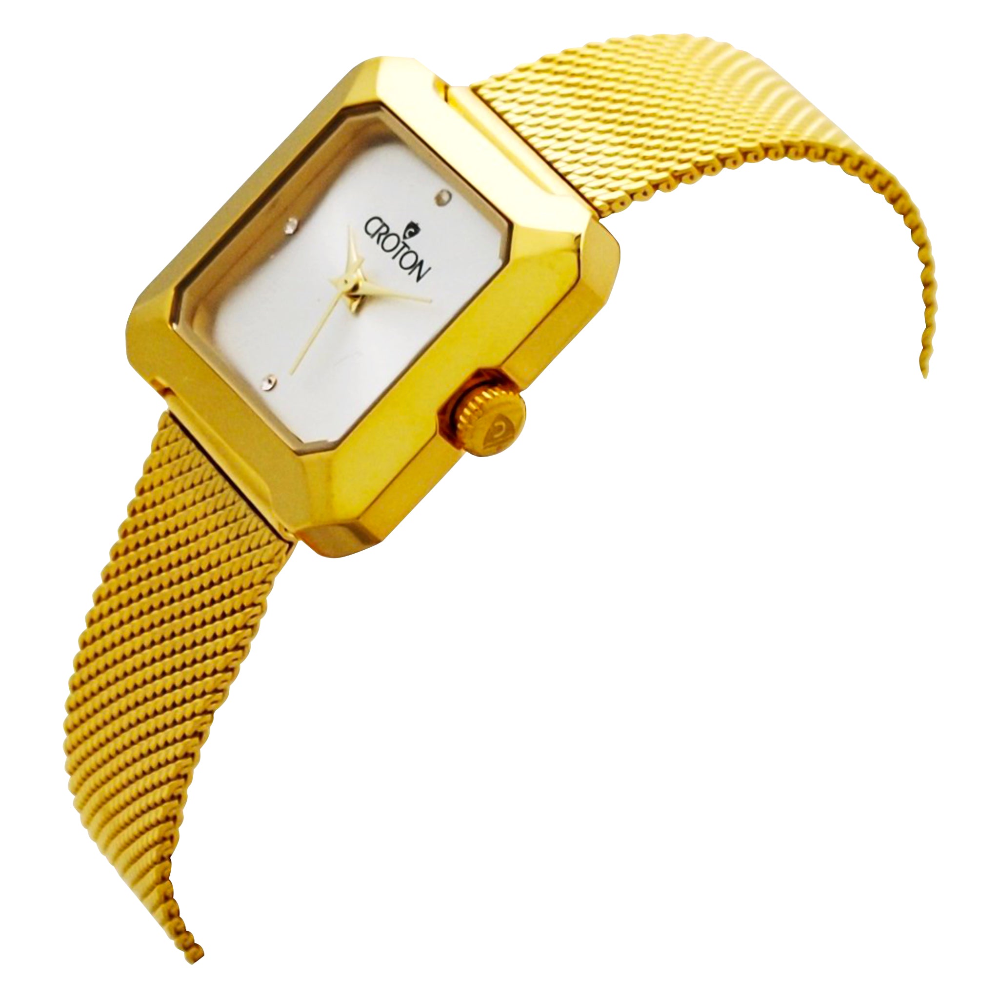 Women's mesh hot sale bracelet watch